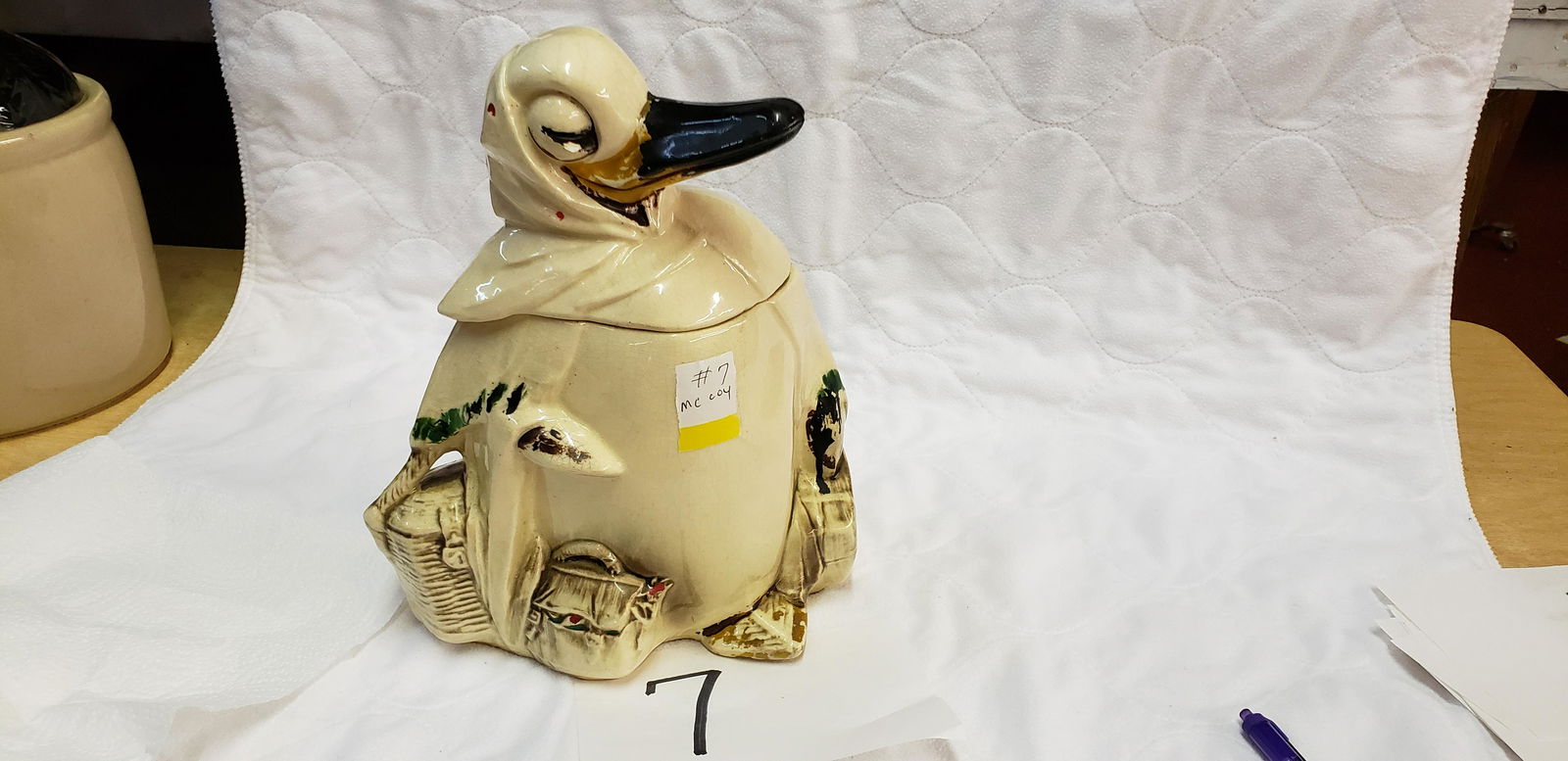 Marked McCoy USA Mother Goose Cookie Jar Marked McCoy (1 of 5)