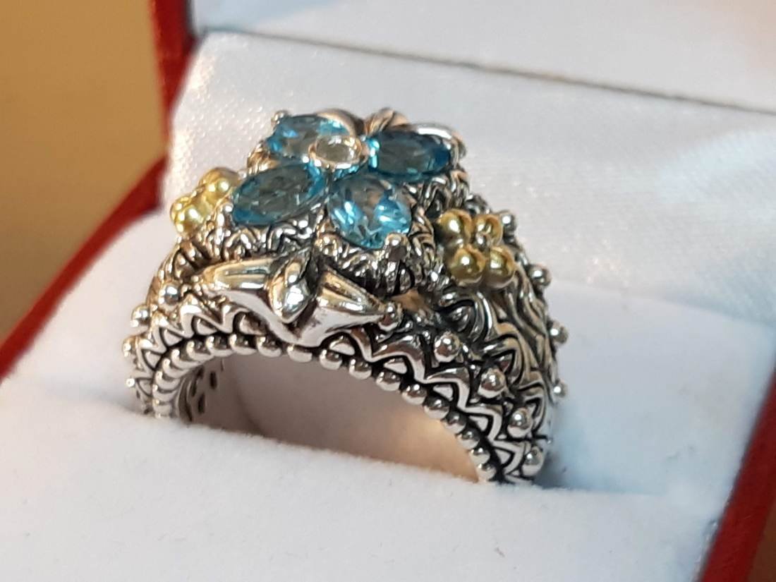 Sarah Bixby Designer Ring in 18kt and 925 Silver (1 of 4)