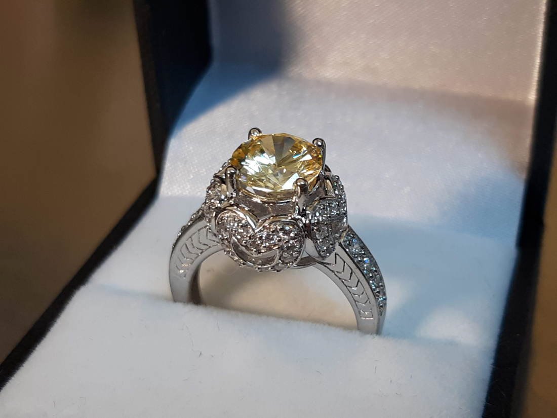 Yellow Sapphire Ring (1 of 6)
