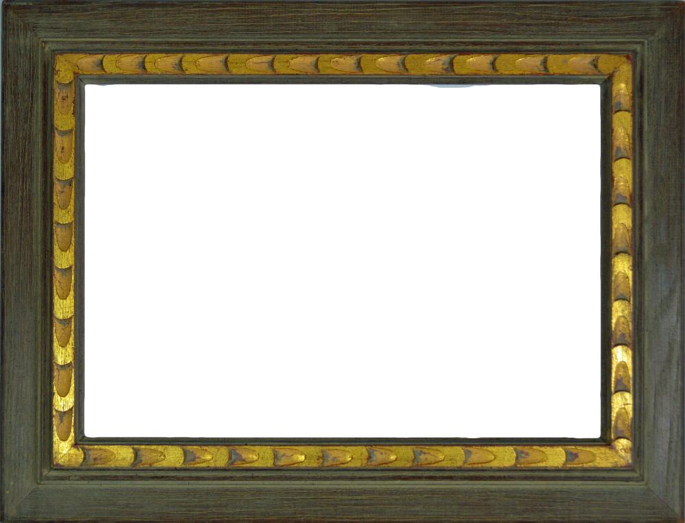 MID CENTURY CARVED & GILT PAINTING FRAME (1 of 7)