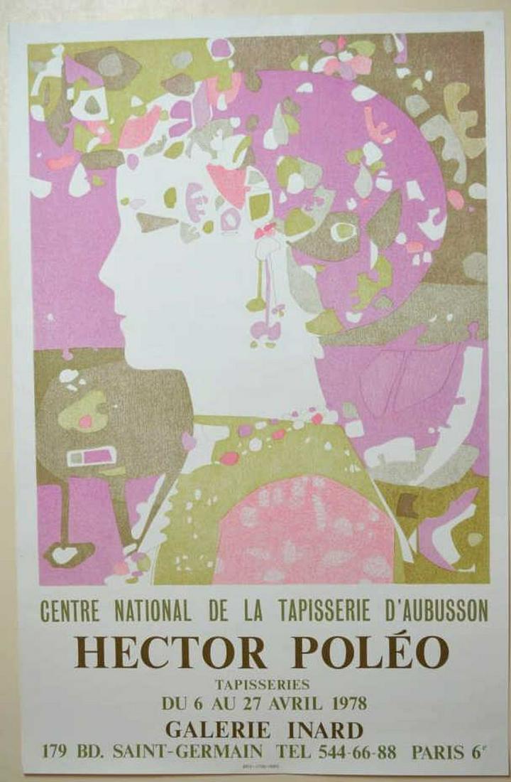HECTOR POLEO 1918-1989 EXHIBITION POSTER LITHO (1 of 5)