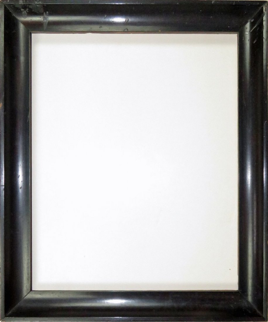 ANTIQUE EBONIZED COVE FRAME FINELY MADE (1 of 7)