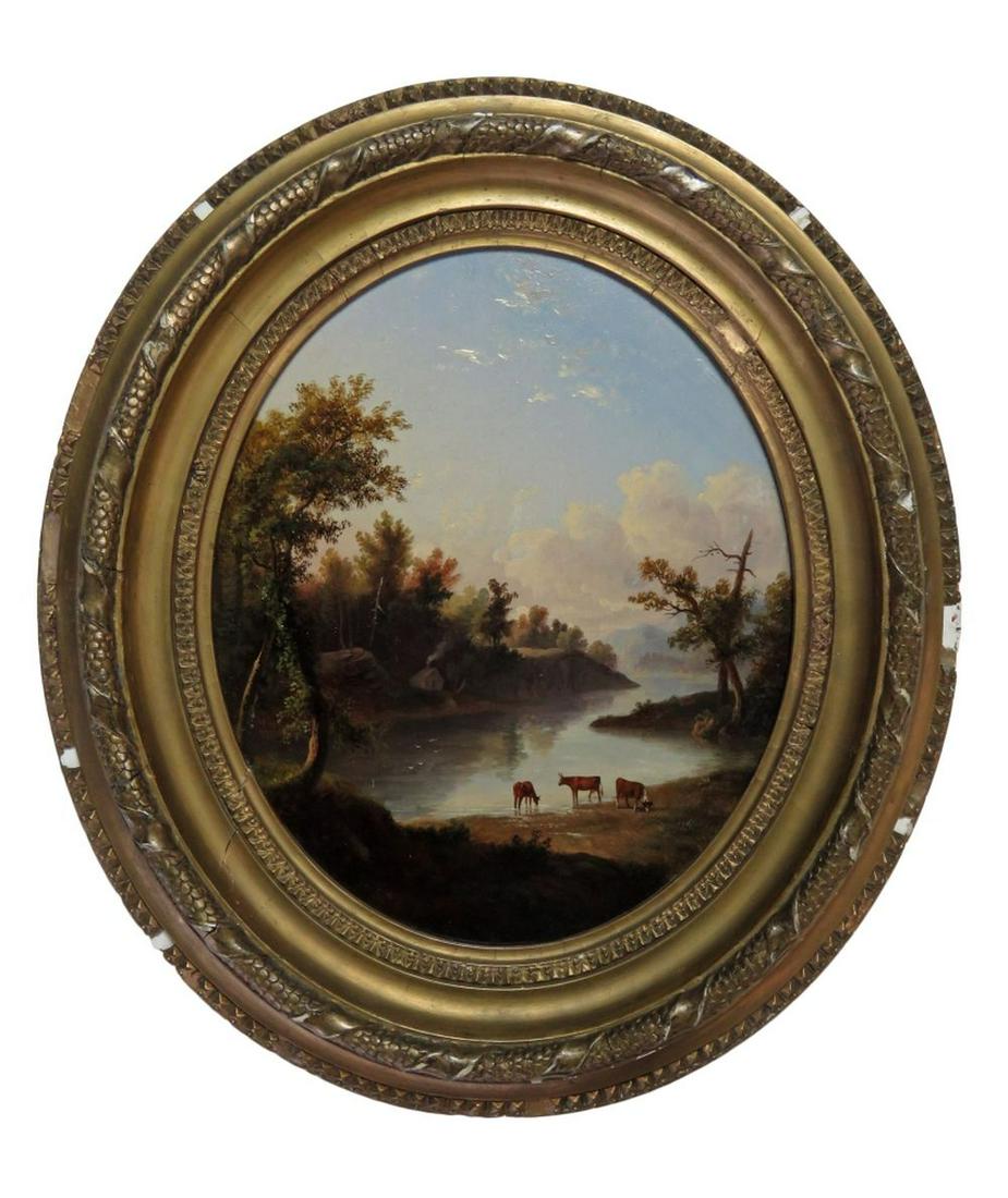 ALBERTUS BROWERE 1814-1887 CALIFORNIA LANDSCAPE (1 of 10)