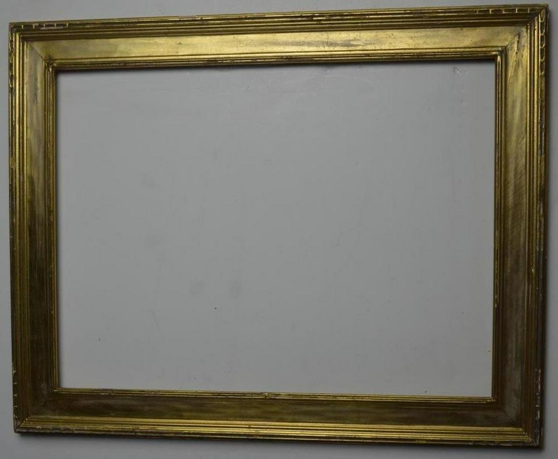 ANTIQUE CARVED & GILT PLEIN AIR PAINTING FRAME (1 of 9)