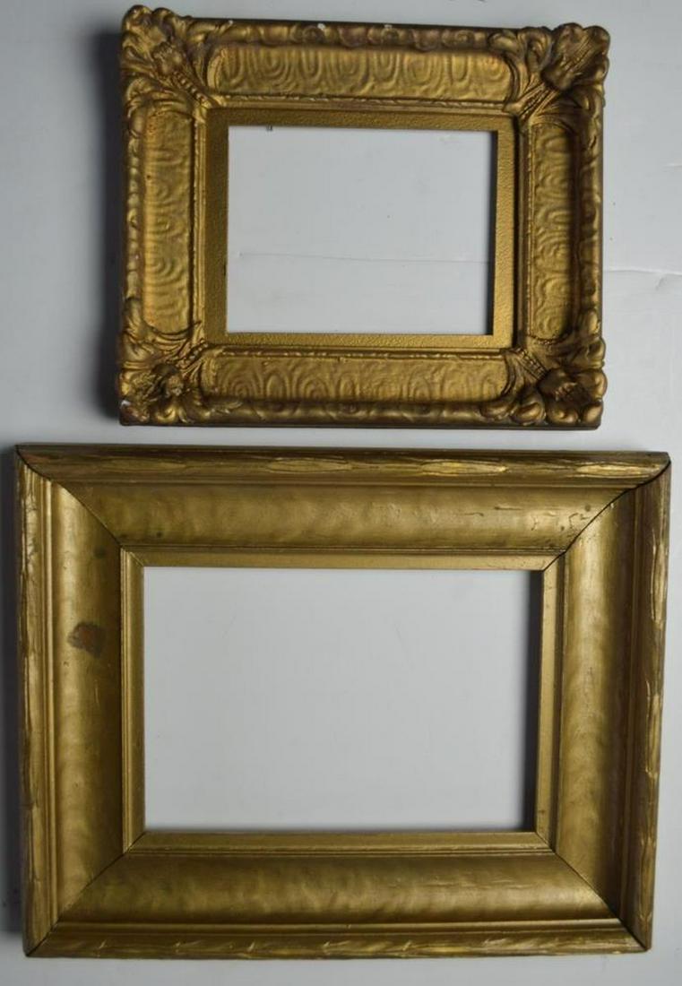 LOT 2  ANTIQUE GILT PAINTING FRAMES (1 of 8)