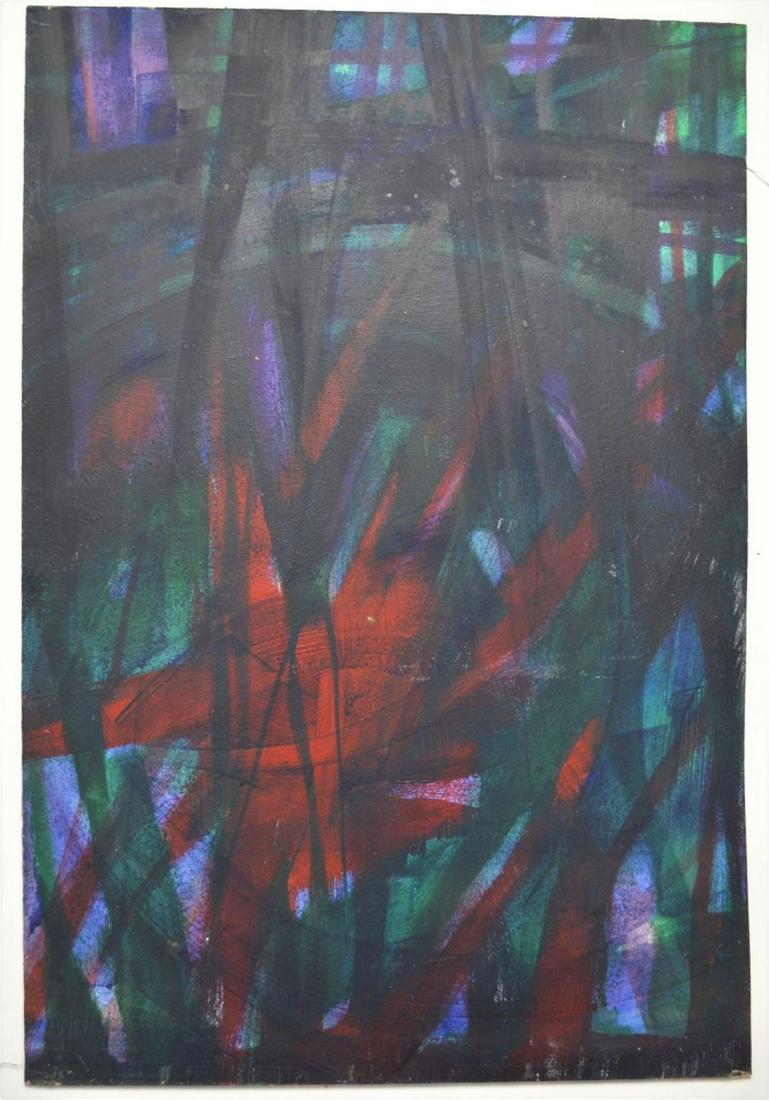 MODERN ABSTRACT EXPRESSIONIST PAINTING (1 of 6)