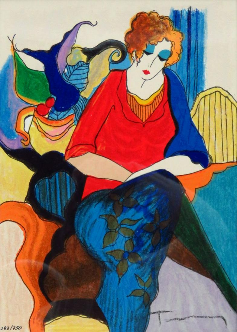 ITZCHAK ISAAC TARKAY (1935-2012) SIGNED LITHOGRAPH (1 of 8)