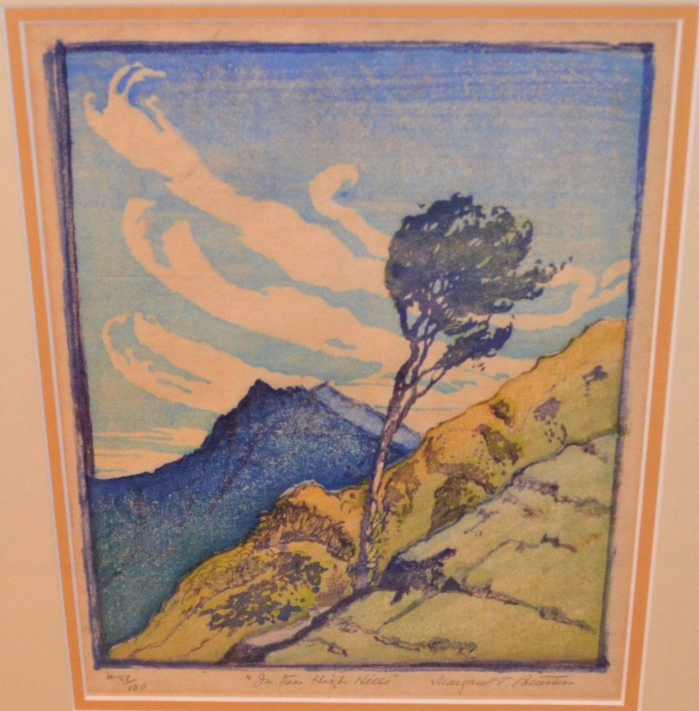 MARGARET J. PATTERSON 1867-1950 COLOR WOODBLOCK SI (1 of 15)