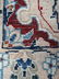 FINE KASHAN PERSIAN SMALL VINTAGE CARPET / RUG - 8