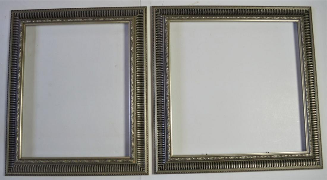 2 VINTAGE REVERSE FLUTED COVE SILVER GILT FRAME (1 of 7)