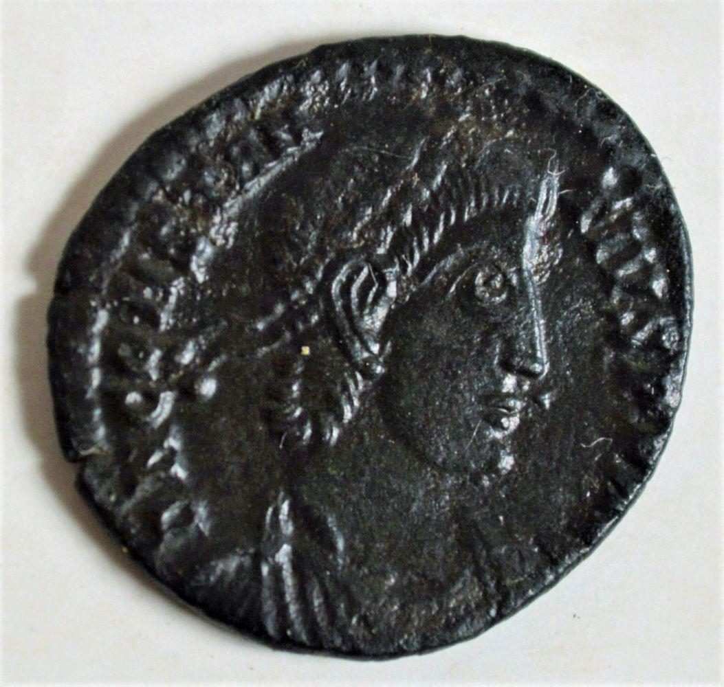 ANCIENT ROMAN COIN IMPERIAL ERA BYZANTINE: Ancient Roman era coin. From the Byzantine period> Circa A.D. 337-361. Coin is from the reign of Constantine II.