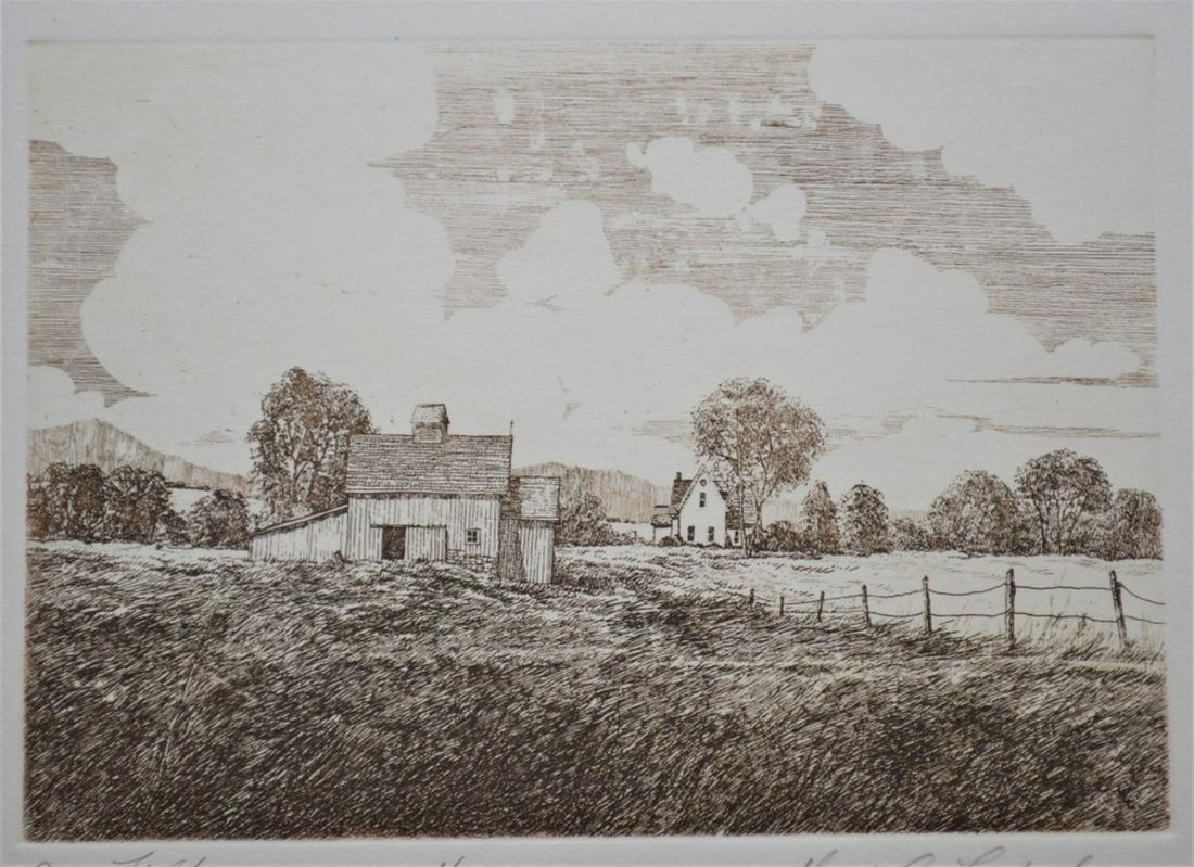 GERALD LUBECK 1942-2019 SIGNED LITHOGRAPH LTD ED (1 of 4)