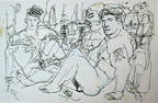 PEMBERTON HOMOEROTIC FOLK ART DRAWINGS