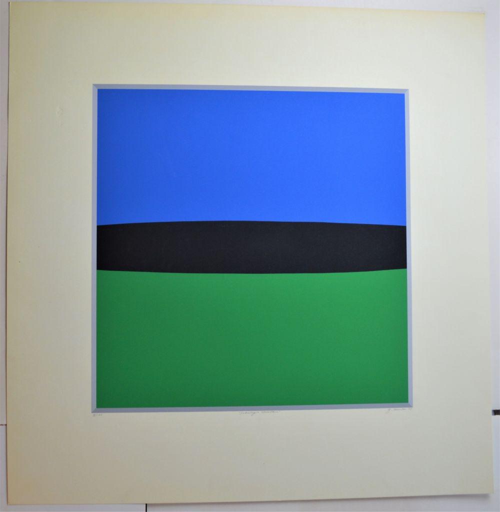 GEORGE MUELLER ABSTRACT EXPRESSIONIST SIGNED SERIG (1 of 8)