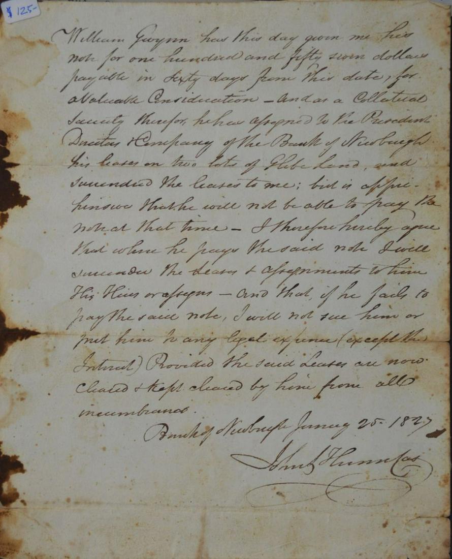 HISTORY OF ORANGE COUNTY NY EPHEMERA 19th C. (1 of 20)