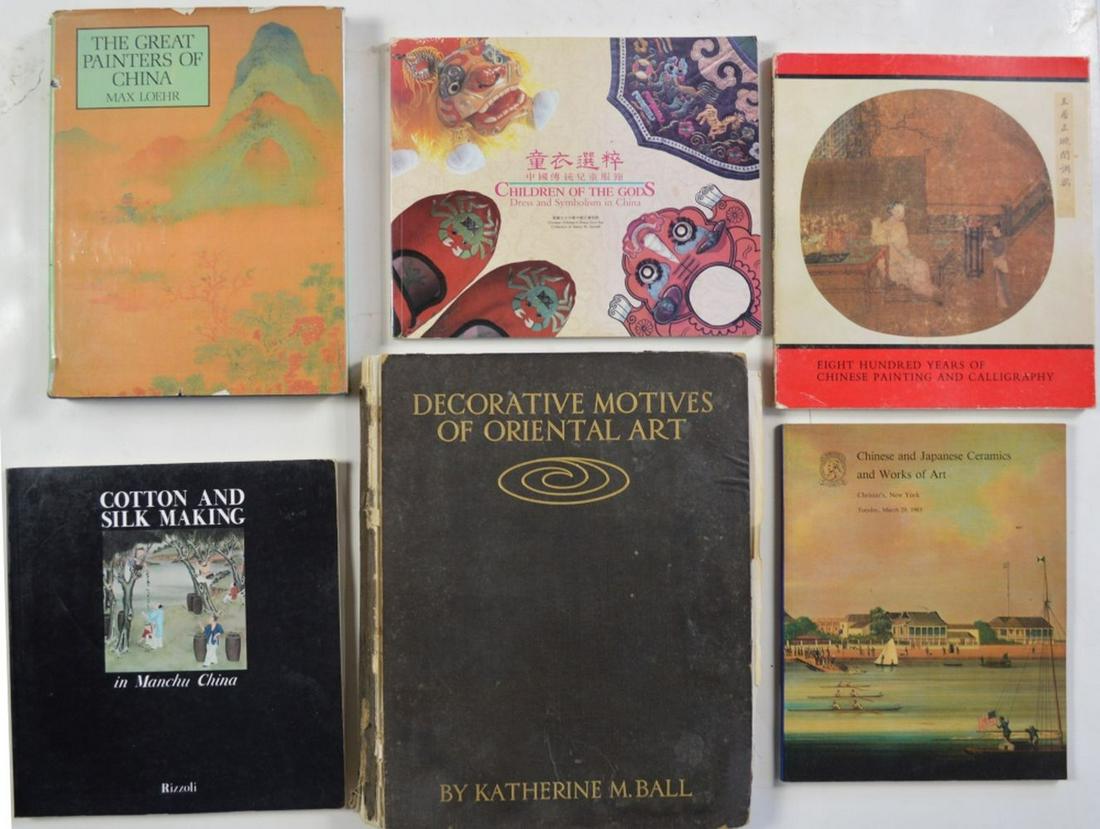 LOT OF CHINESE / ORIENTAL ART REFERENCE BOOKS (1 of 9)