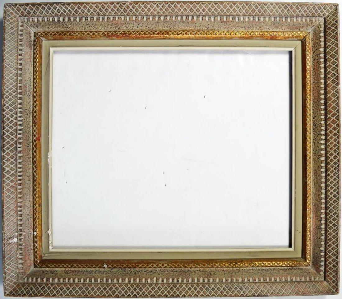 FINE MODERNIST CARVED PAINTING FRAME (1 of 11)