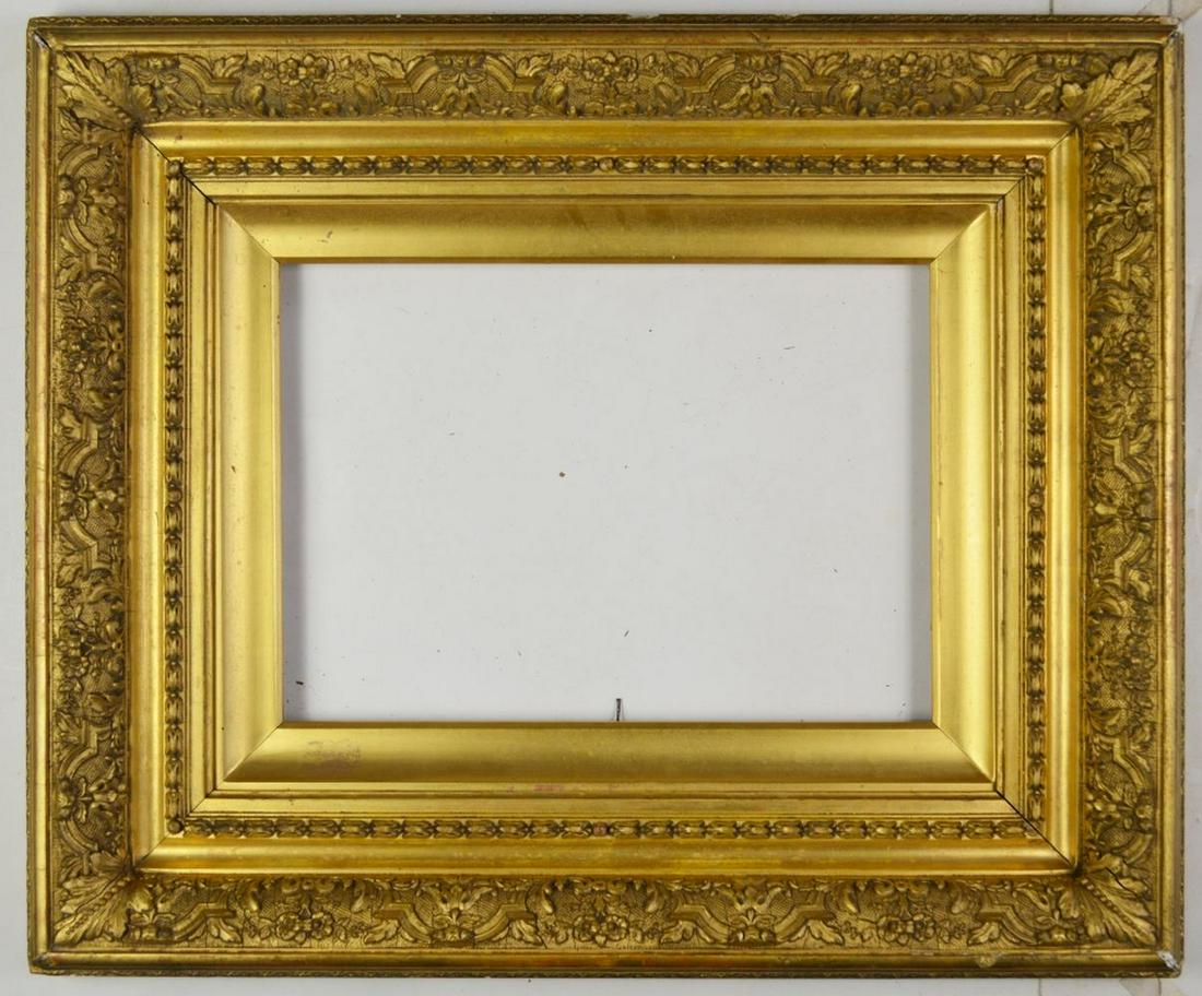 FINE ANTIQUE GILT PAINTING FRAME (1 of 5)