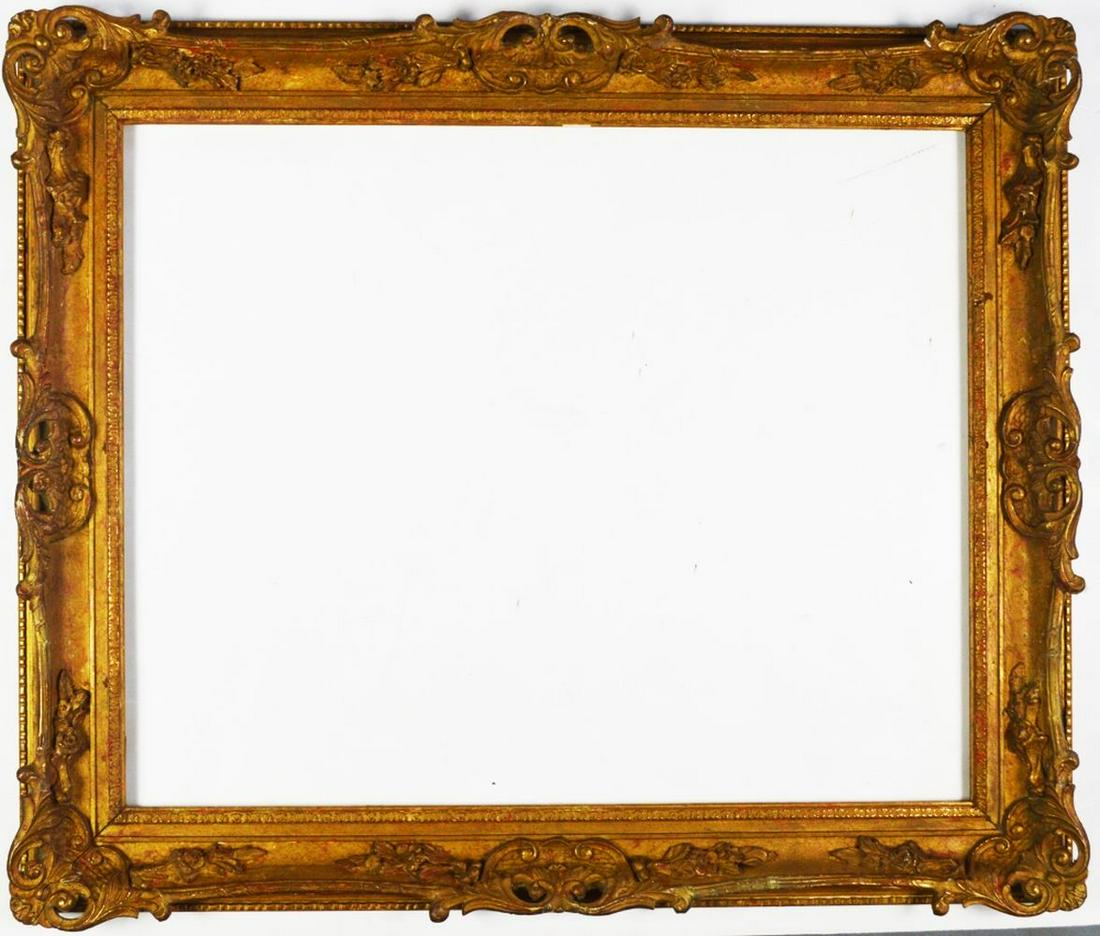 ANTIQUE GILT PAINTING FRAME (1 of 10)