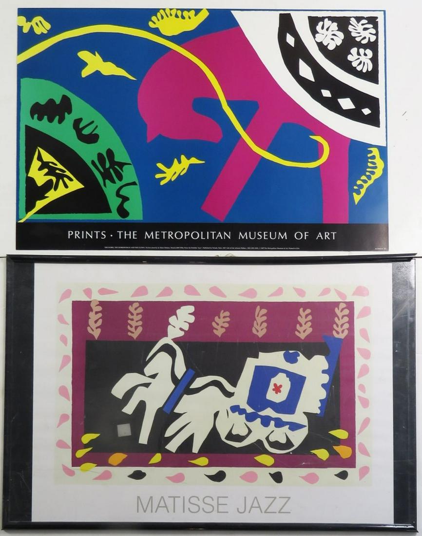 2 VINTAGE MATISSE EXHIBITION POSTERS (1 of 5)