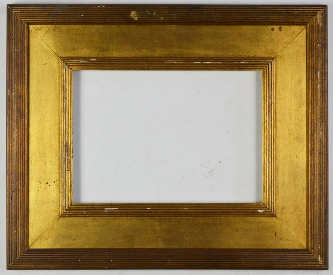 FINE PLEIN AIR GILT PAINTING FRAME SIGNED (1 of 6)