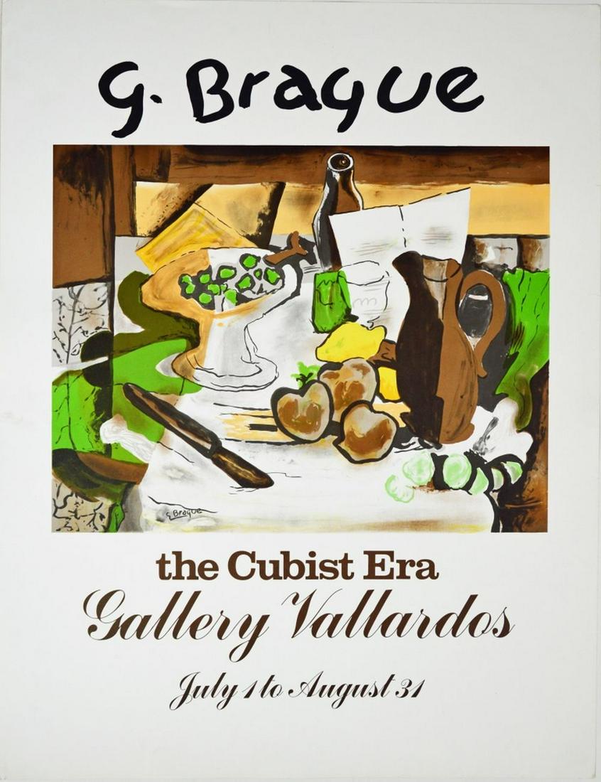 GEORGES BRAGUE EXHIBITION POSTER GALLERY VALLARDOS (1 of 7)