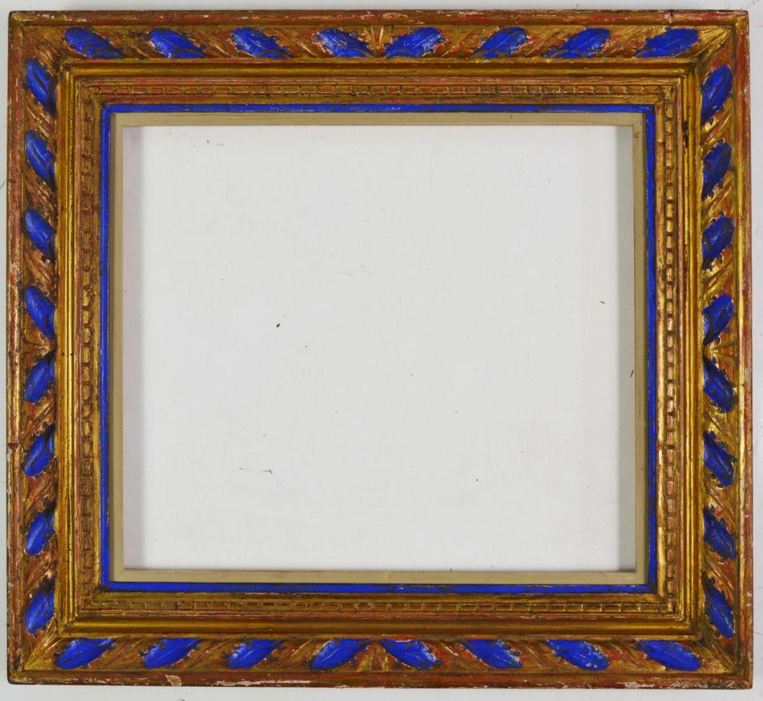 HEYDENRYK CARVED GILT & POLYCHROME FRAME (1 of 6)