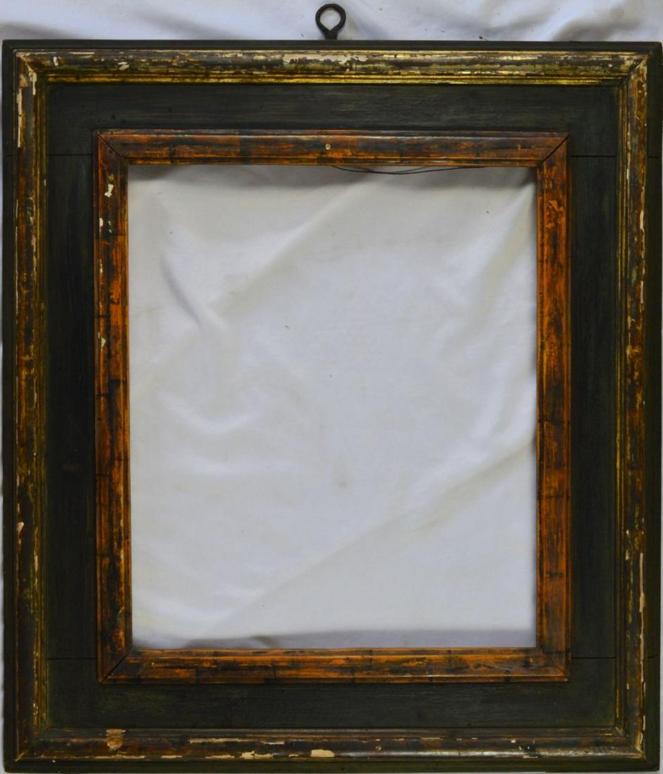 ANTIQUE C. 18TH C SPANISH CASSETTA PAINTING FRAME (1 of 13)