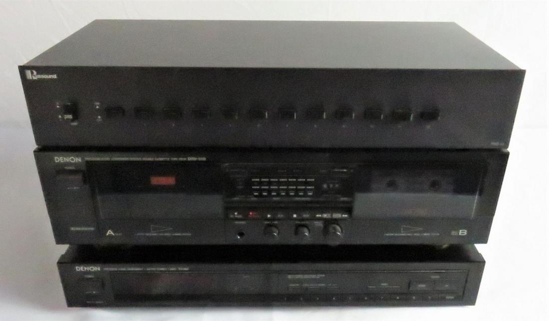 RUSSOUND & DENON STEREO COMPONENTS (1 of 14)