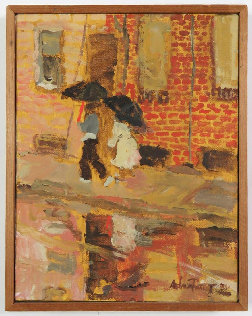 ANDREW TURNER 1944-2001 PAINTING SIGNED (1 of 5)