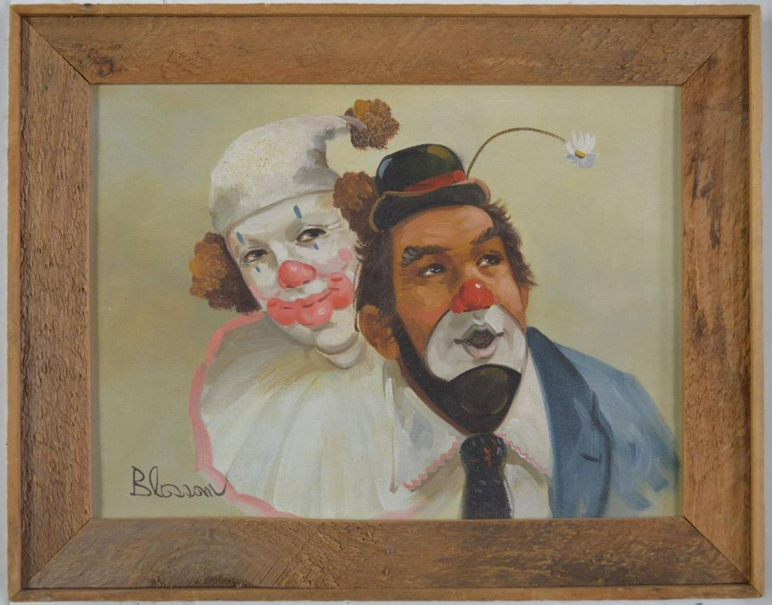 EARL BLOSSOM ILLUSTRATION ART PAINTING SIGNED (1 of 6)