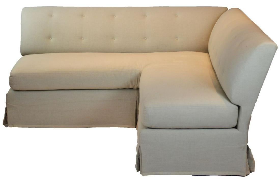 BAKER FURNITURE UPHOLSTERED CORNER SECTIONAL SOFA (1 of 18)