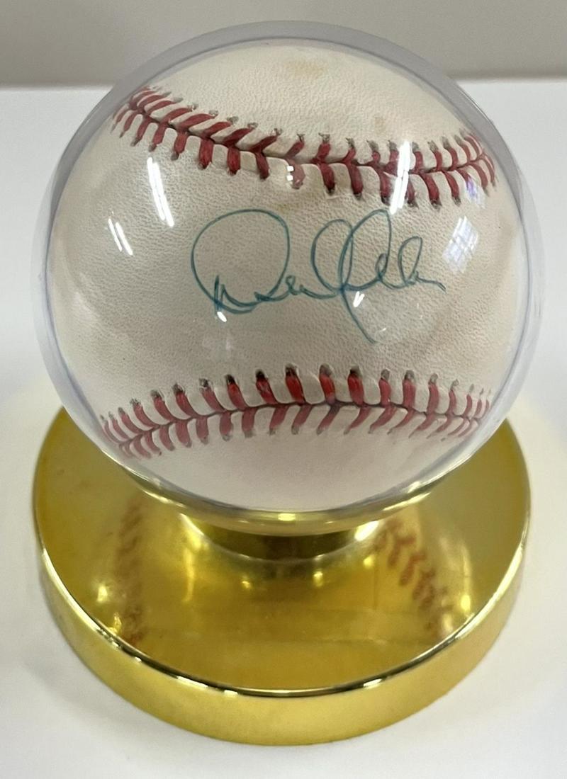 1996 WORLD SERIES DEREK JETER SIGNED BASEBALL (1 of 3)