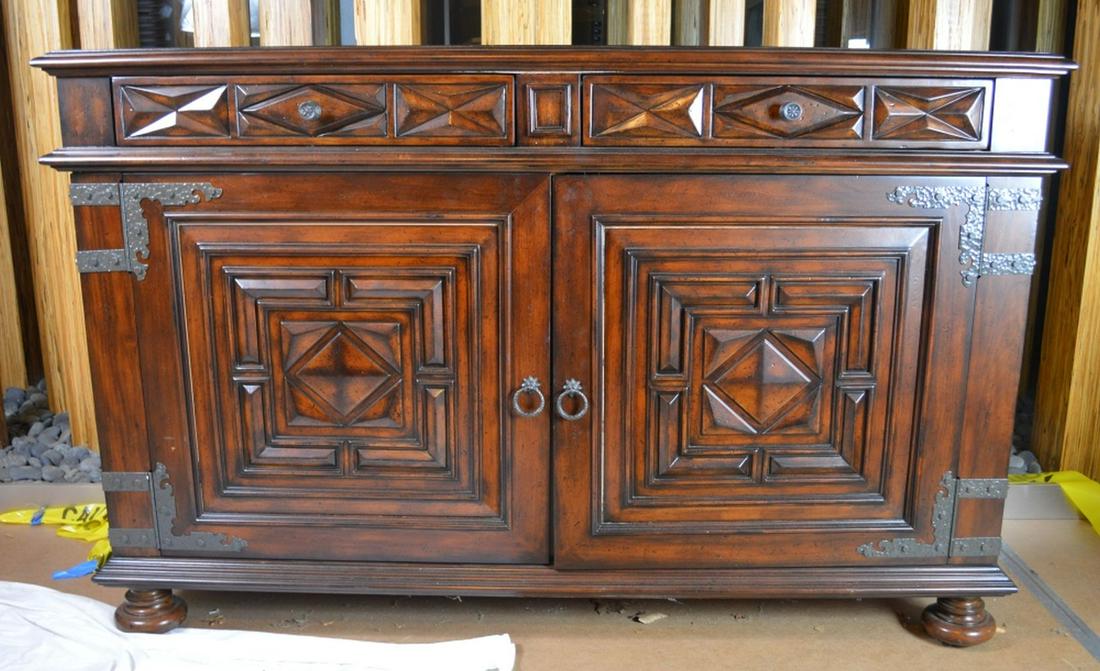 FINE HOOKER CREDENZA / CHEST WITH IRON FITTINGS (1 of 17)