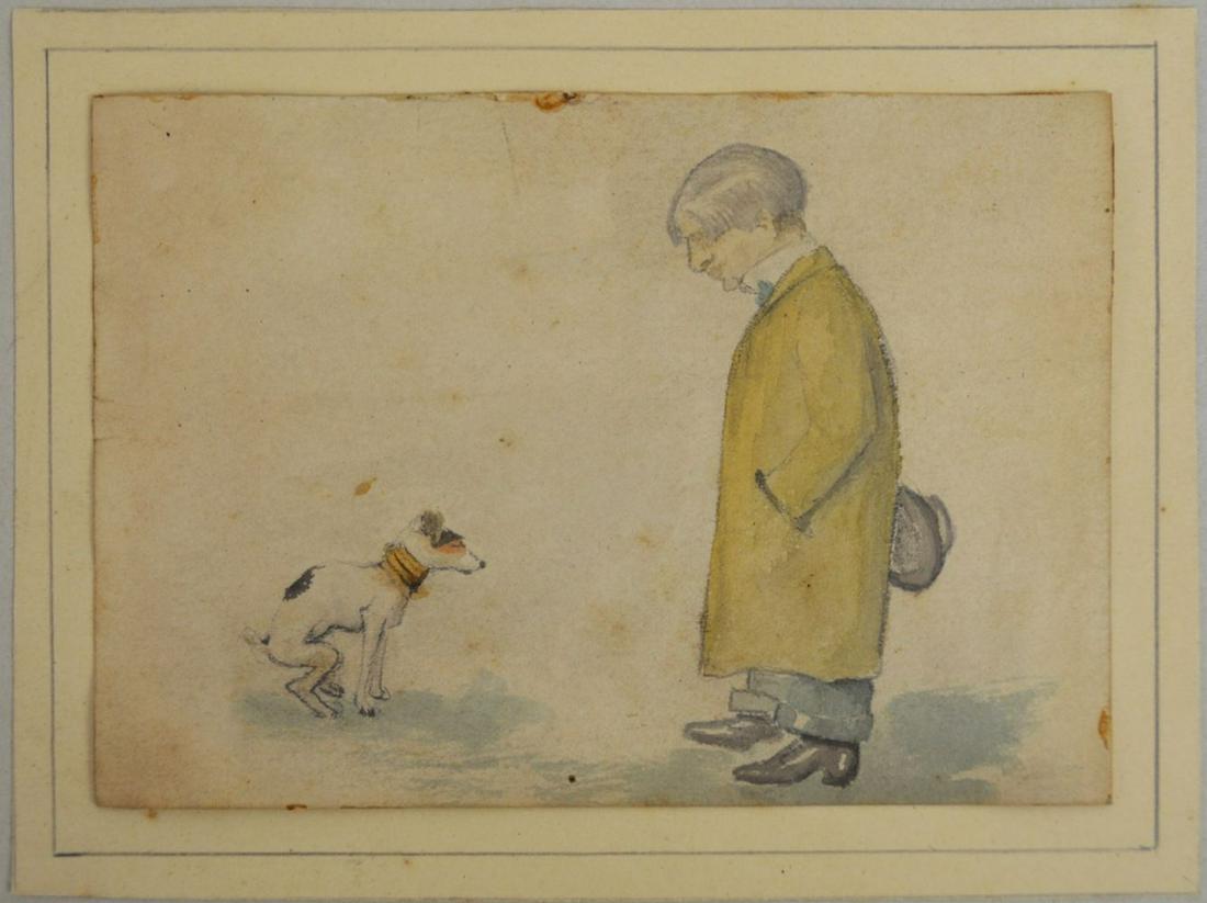 LOT 3 ORIGINAL  ANTIQUE ARTWORKS (1 of 8)