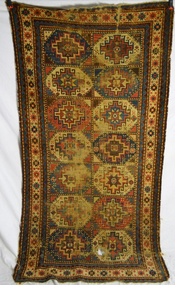 ANTIQUE CAUCASIAN MOGHAN LONG RUG (1 of 7)