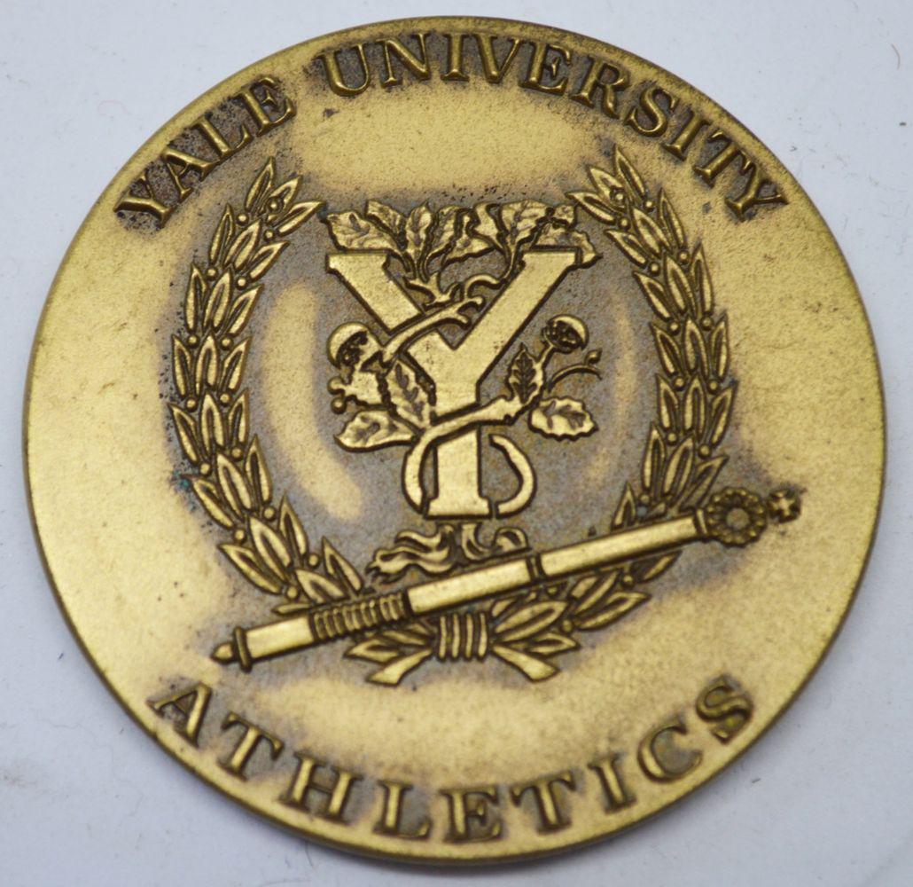 Yale Athletics Bronze Medallion Coin