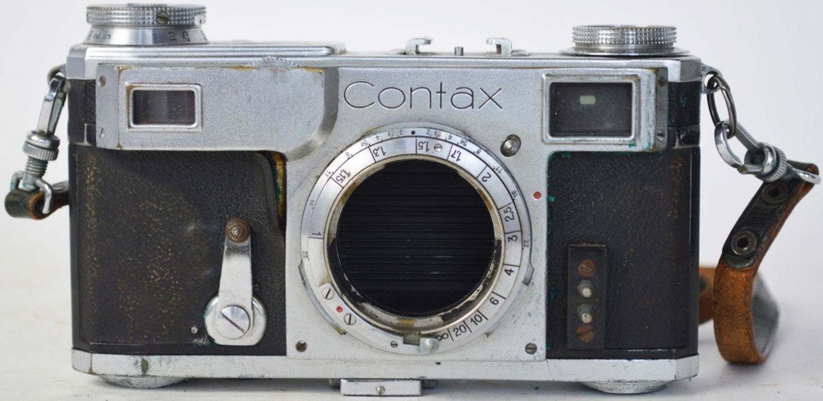 ZEISS CONTAX II 35MM RANGEFINDER CAMERA (1 of 8)