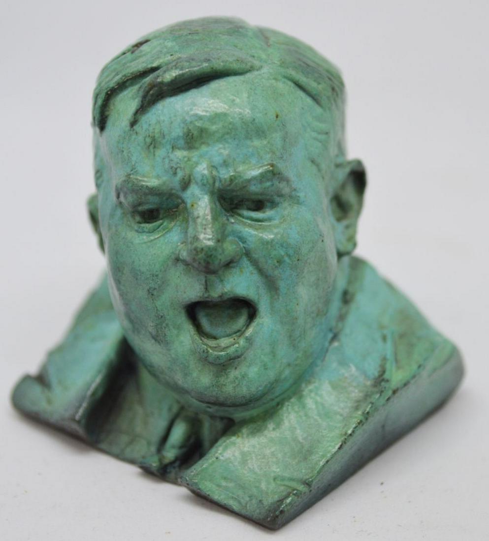 FINE BRONZE BUST OF FIORELLO LA GUARDIA (1 of 6)