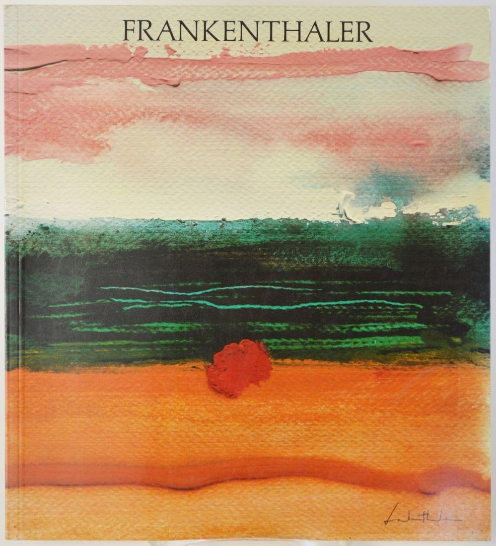 HELEN FRANKENTHALER SIGNED MONOGRAPH BOOK (1 of 4)