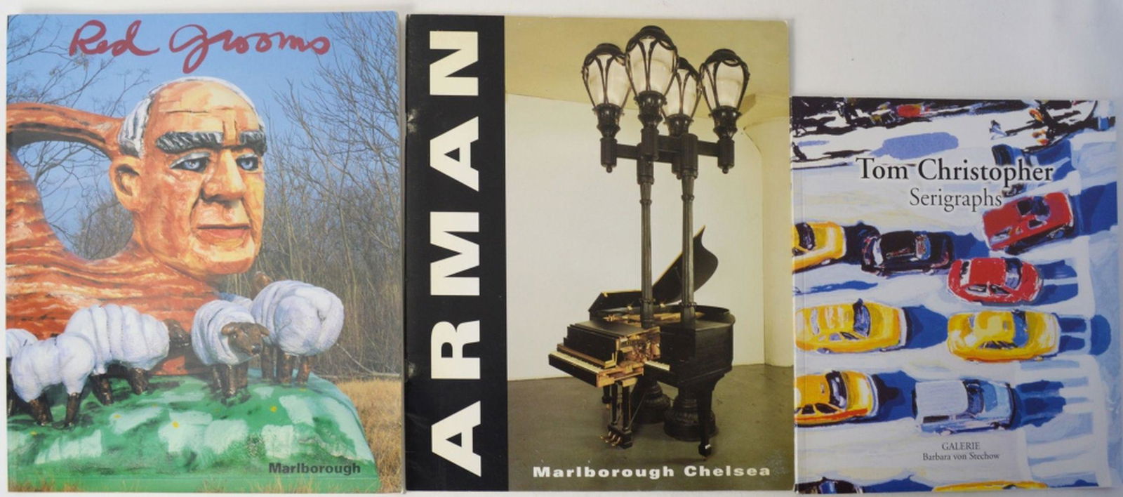LARGE LOT ARTIST MONOGRAPHS INC RED GROOMS ARMAN (1 of 11)
