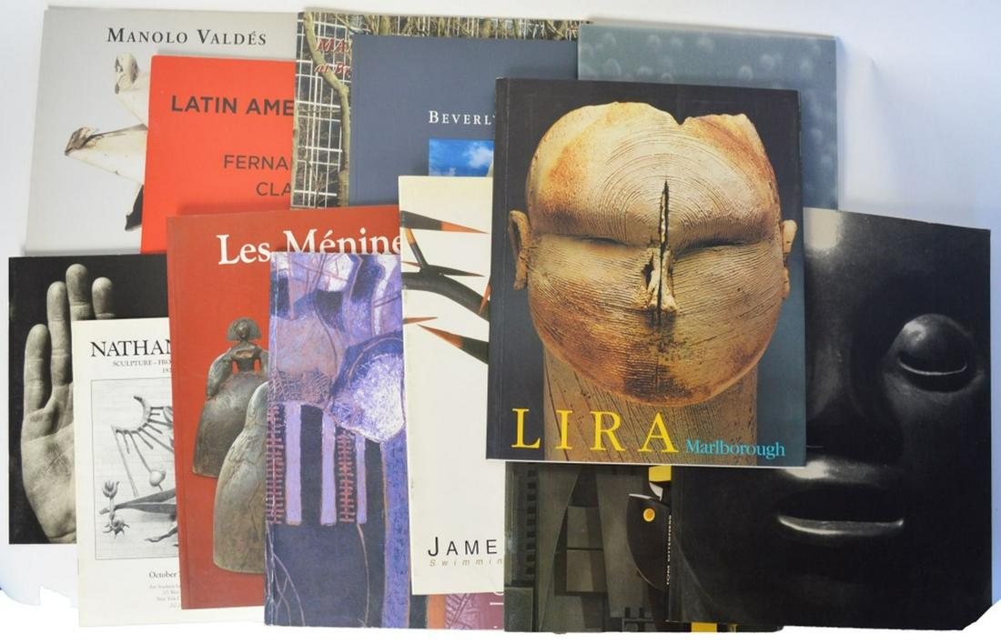 LOT ARTIST GALLERY / EXHIBITION CATALOGUES (1 of 20)
