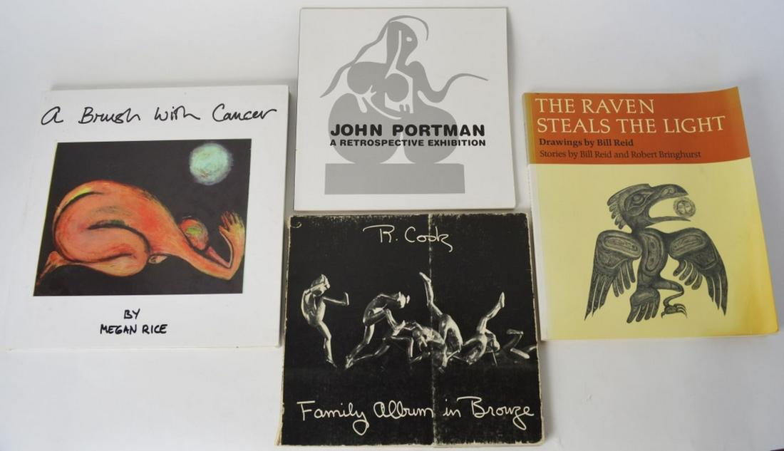 ARTIST SIGNED BOOKS ROBERT COOK JOHN PORTMAN ETC (1 of 19)
