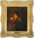 OLD MASTER PAINTING IN FINE GILT FRAME