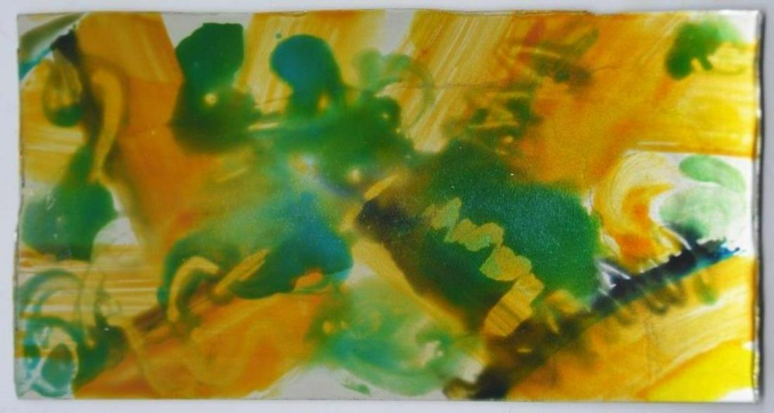 DON NICE 1932-2019 POLYCHROME ALUM PAINTING SIGNED (1 of 3)