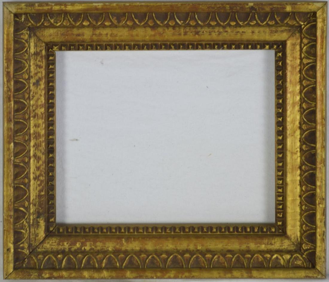 VINTAGE EGG & DART PAINTING FRAME (1 of 4)