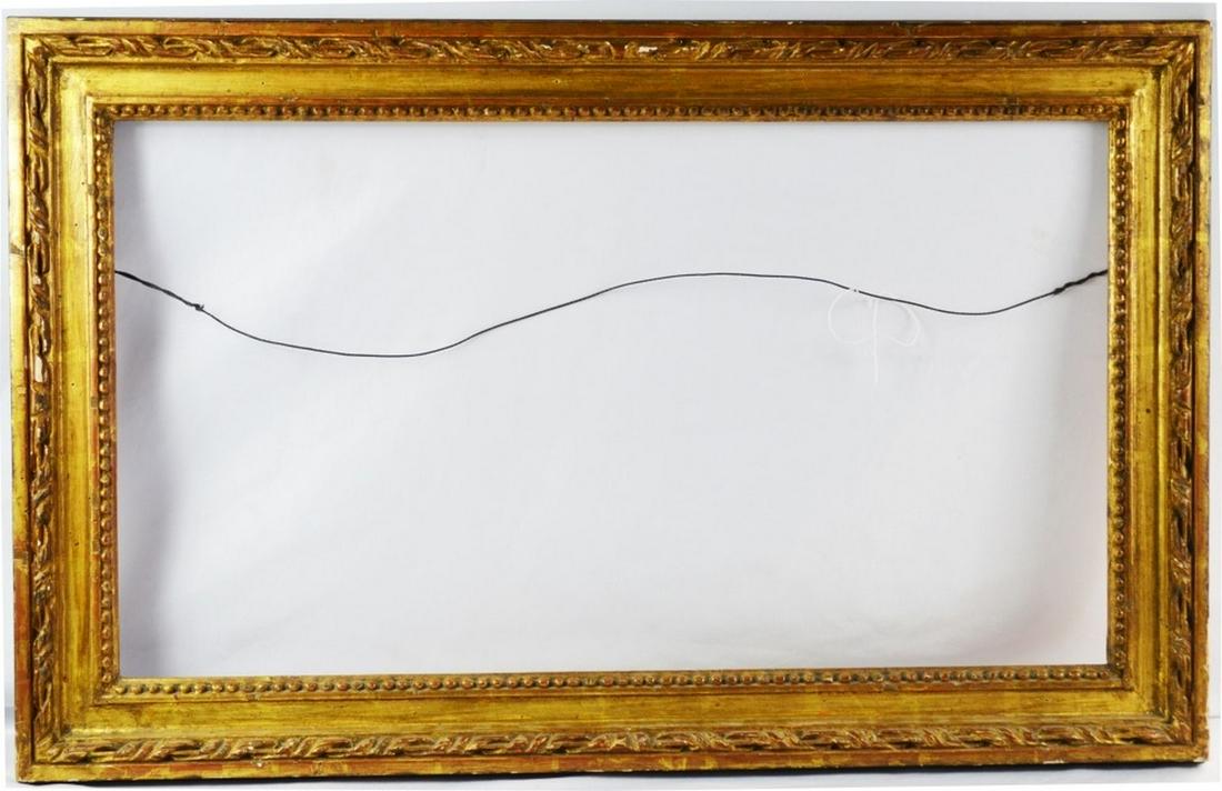 VINTAGE CARVED & GILT DAIN SCHIFF PAINTING FRAME (1 of 11)