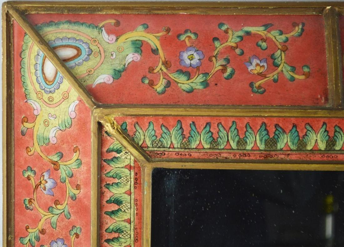 VINTAGE HAND PAINTED MIRROR (1 of 5)