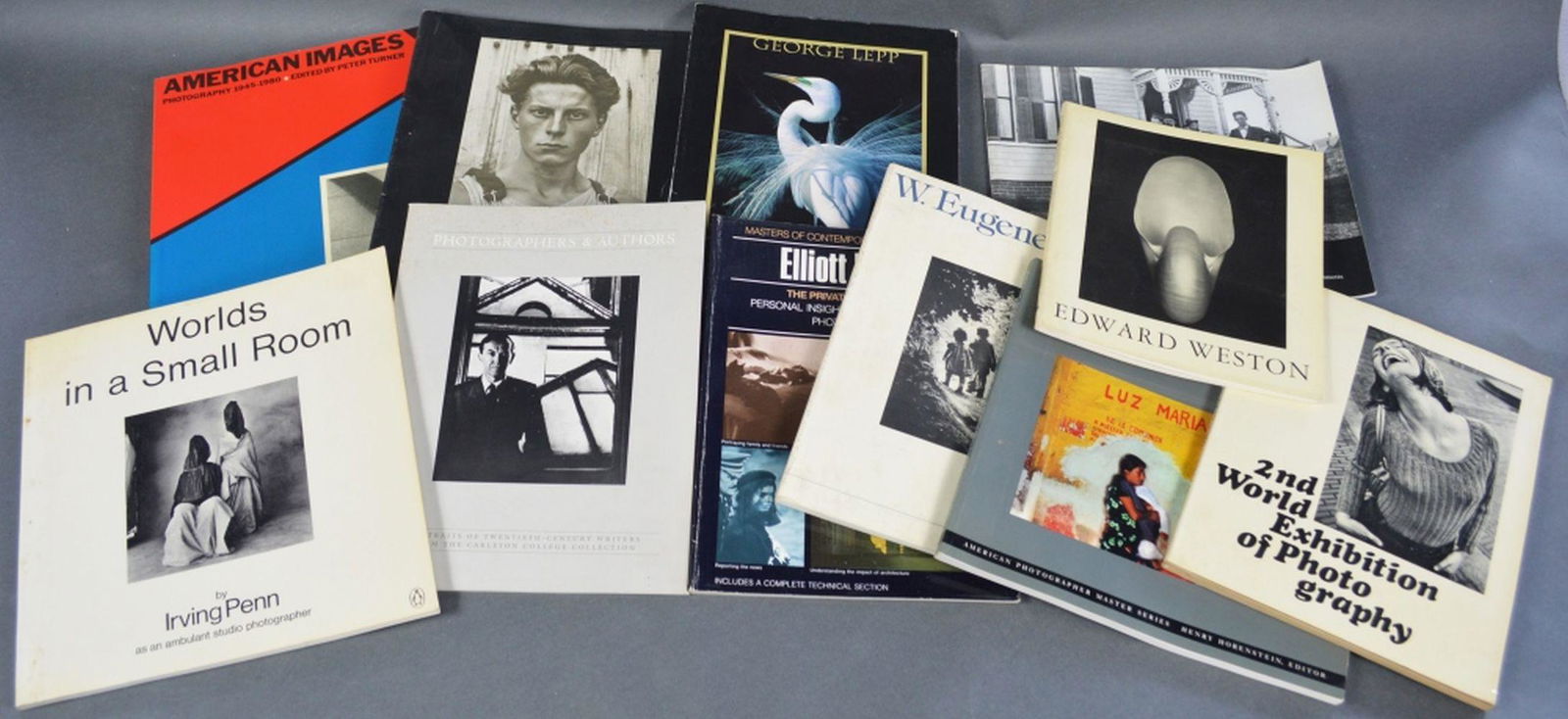 PHOTOGRAPHY BOOKS AND CATALOGUES LOT (1 of 5)