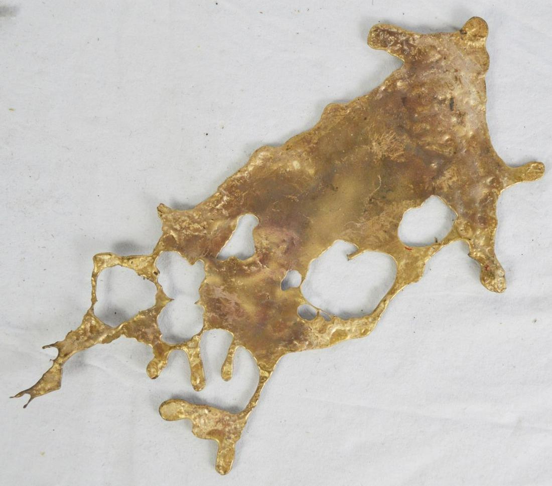 DICK POLICH B. 1932 CAST SPLATTER SCULPTURE (1 of 4)